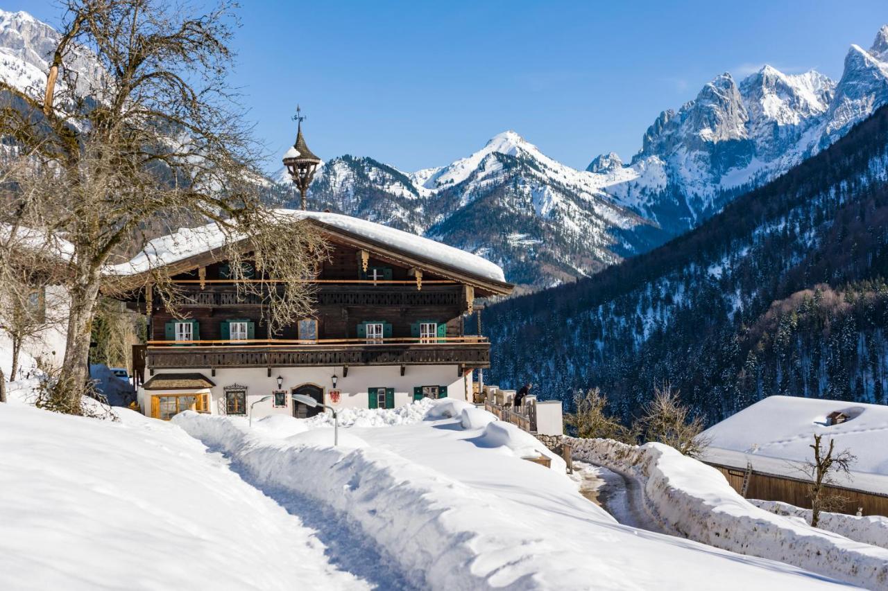 Berg'K'Hof Kaisertal - Alpine Hideaway Ebbs Exterior photo